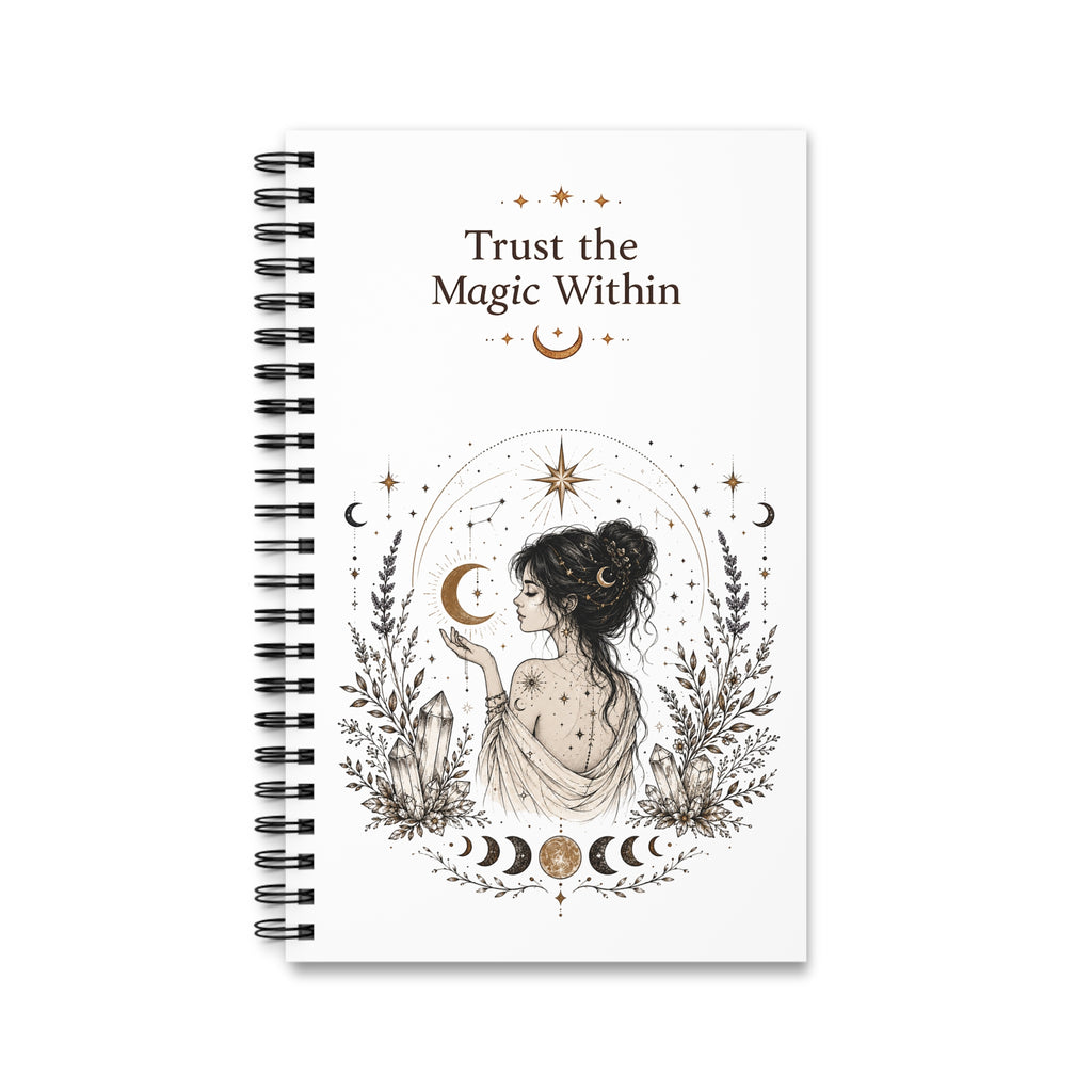 Trust the Magic Within | spiritual moon witch | Spiral Journal