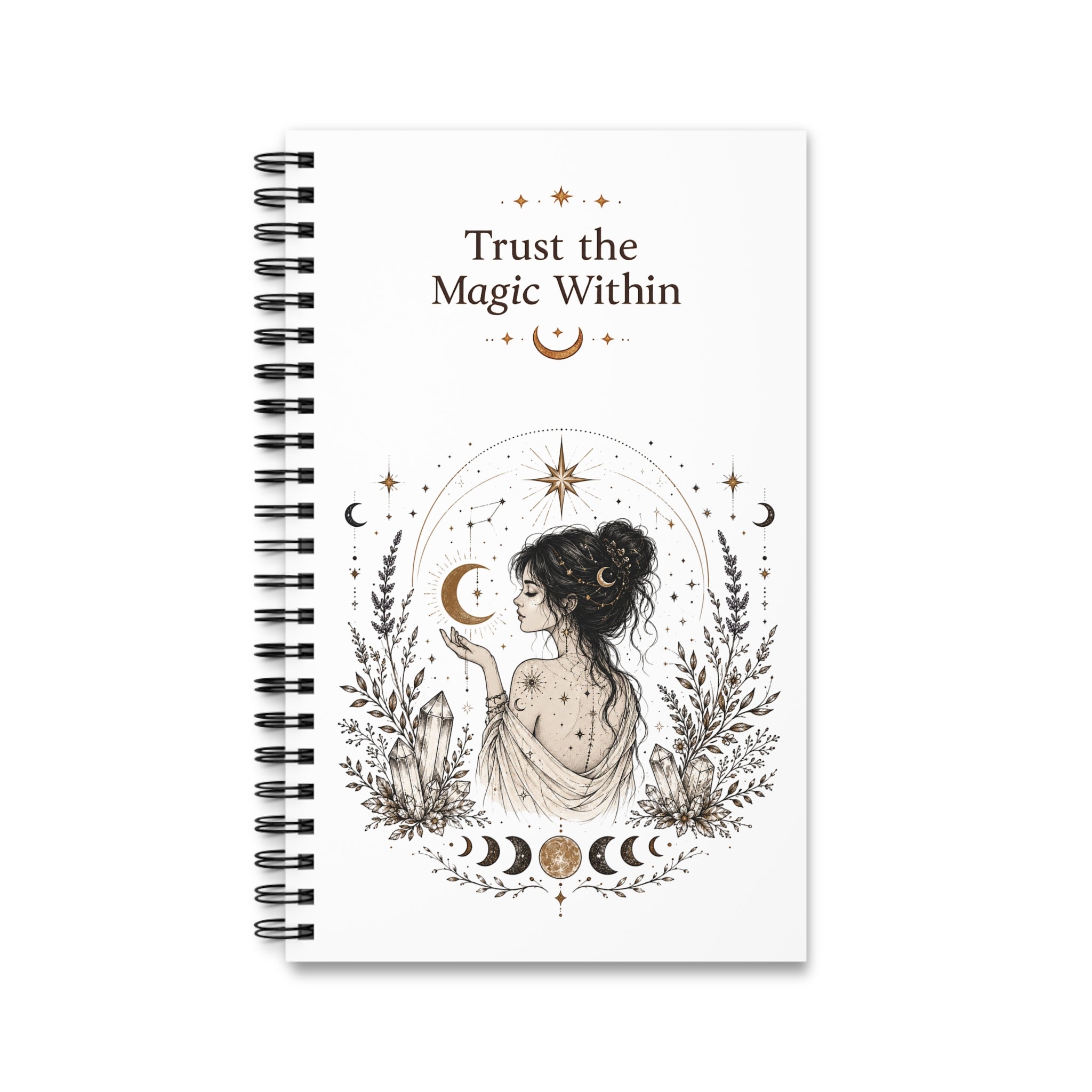Trust the Magic Within | spiritual moon witch | Spiral Journal