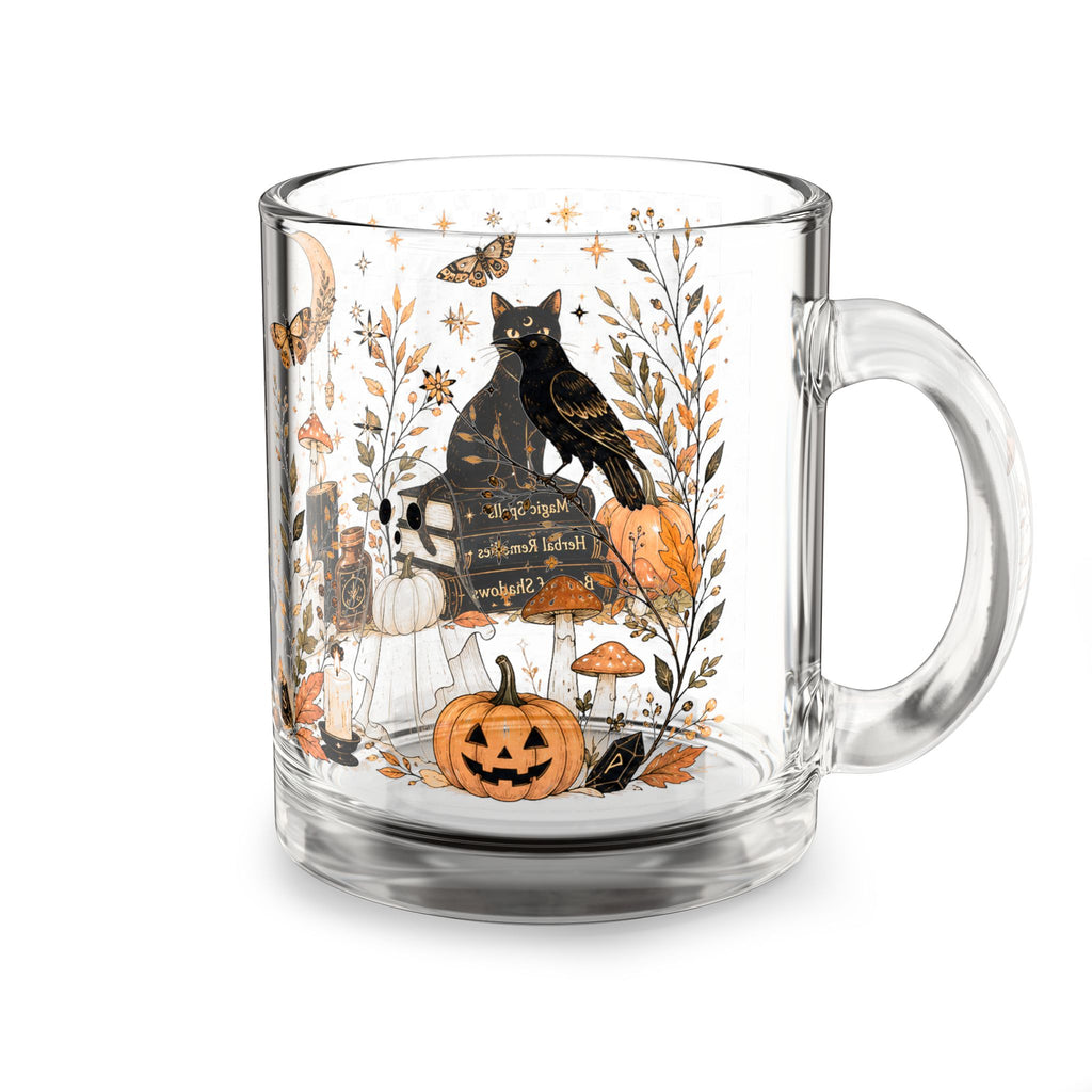 Halloween Glass Mug, 10oz