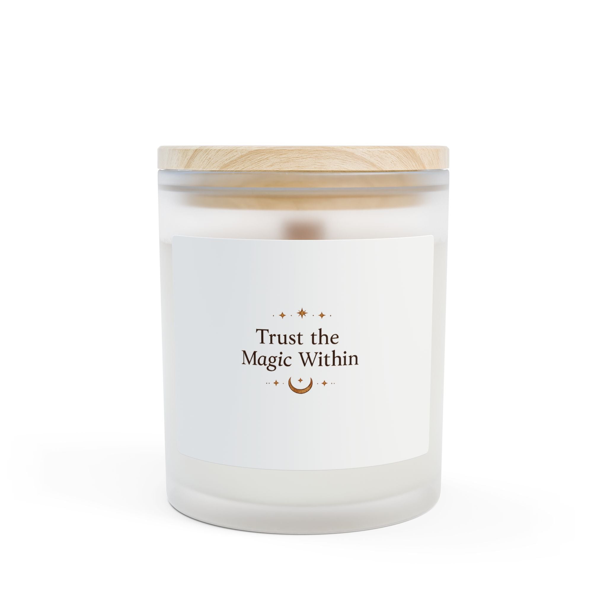 Trust the Magic Within | Frosted Glass Candle, 11oz