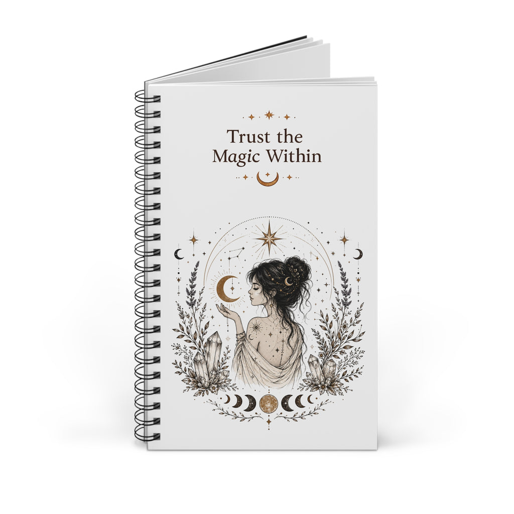 Trust the Magic Within | spiritual moon witch | Spiral Journal