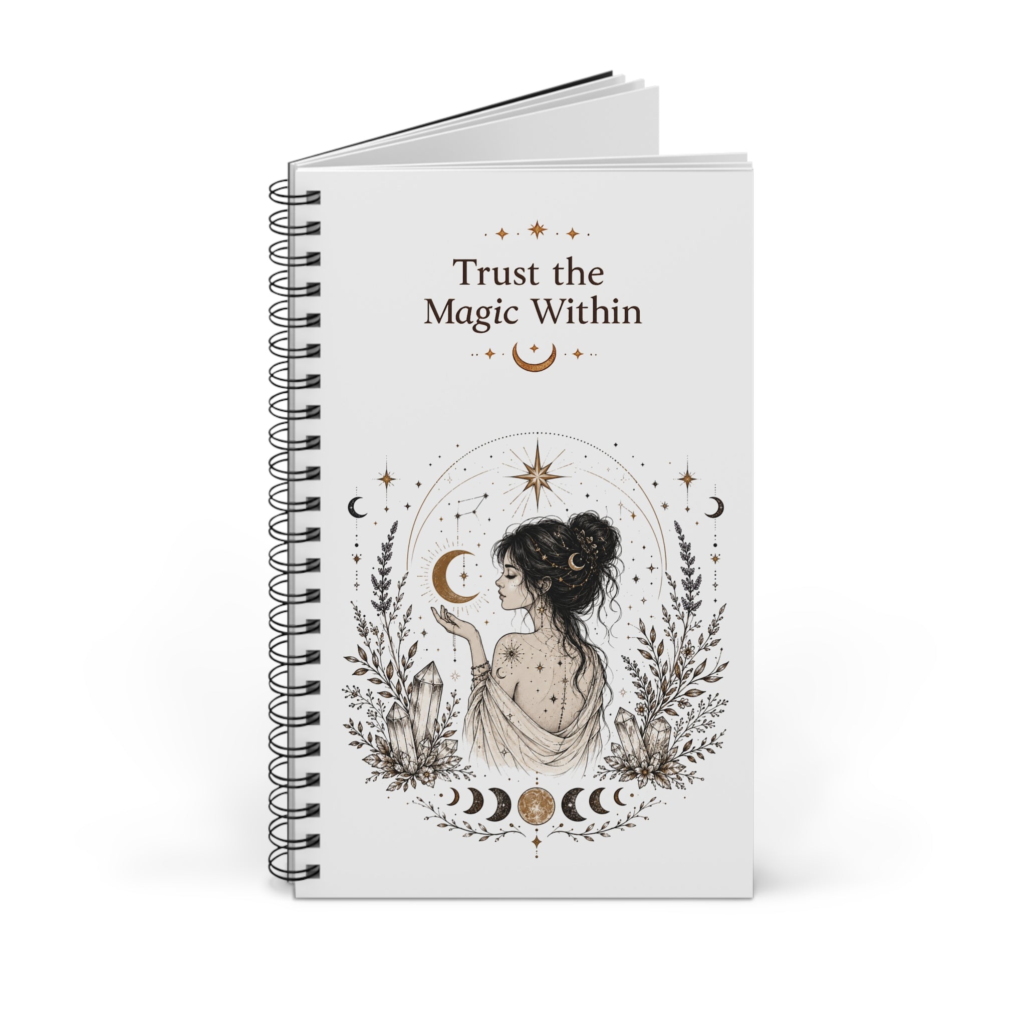 Trust the Magic Within | spiritual moon witch | Spiral Journal
