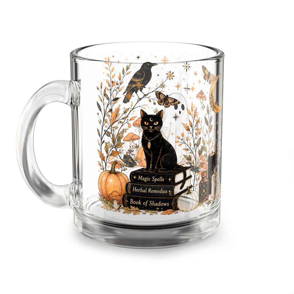 Halloween Glass Mug, 10oz